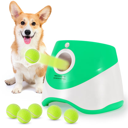 Automatic Dog Ball Launcher with Tennis Balls