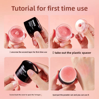 Single-color cushion blush cream