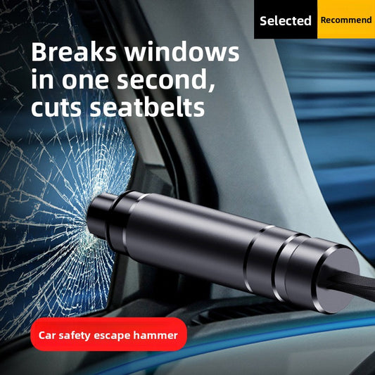 Car Safety Hammer Aluminum Alloy Emergency Window Breaker