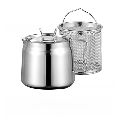 Filtered mesh oil tank pot oil storage tank