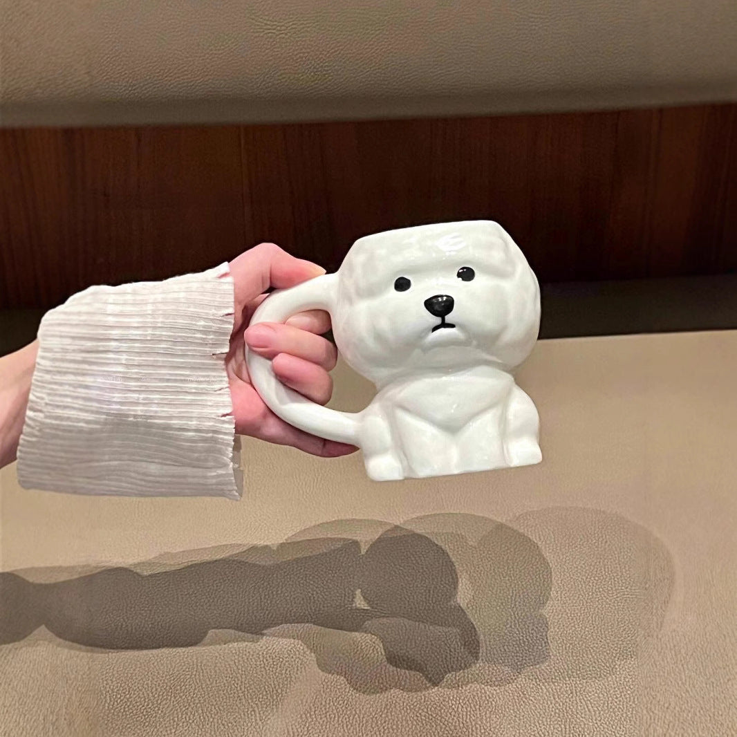 Bichon Frise Puppy Ceramic Mug