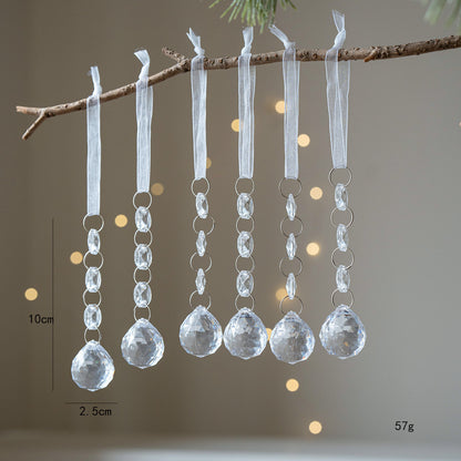 Christmas Tree Decoration Snowflake Pendant