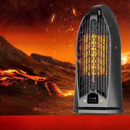 Silent portable household energy-saving heater