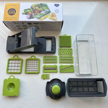 Multi-functional vegetable cutter