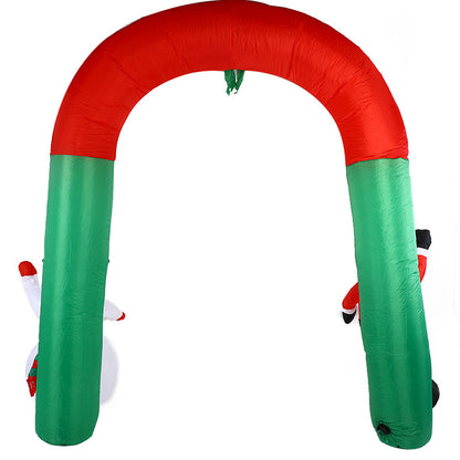 Inflatable Christmas Arch Santa Claus Snowman Decoration