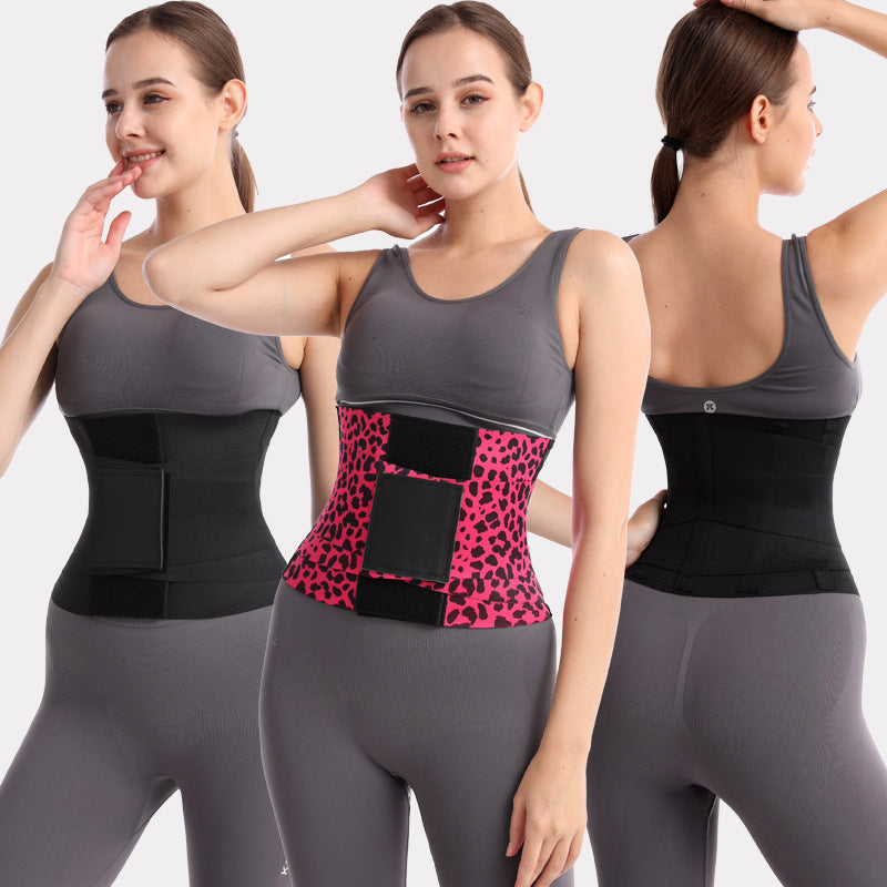 Abdominal tightening fitness belt