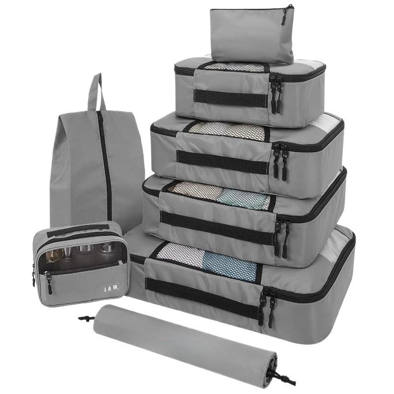 8-piece travel storage bag set
