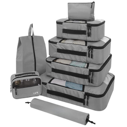 8-piece travel storage bag set