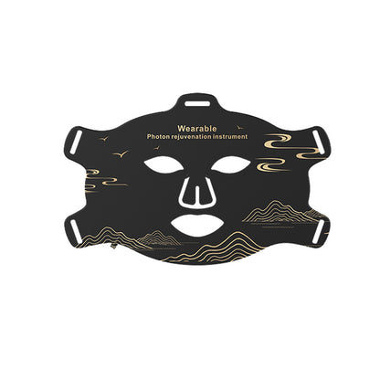 Beauty mask with neck