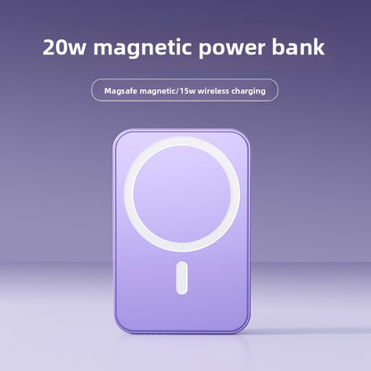 Magnetic 20W Fast Charging Wireless Power Bank with Stand
