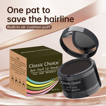 hairline powder filling artifact for hair replacement waterproof sweat-proof hair stitching bun line for hair thinning cover