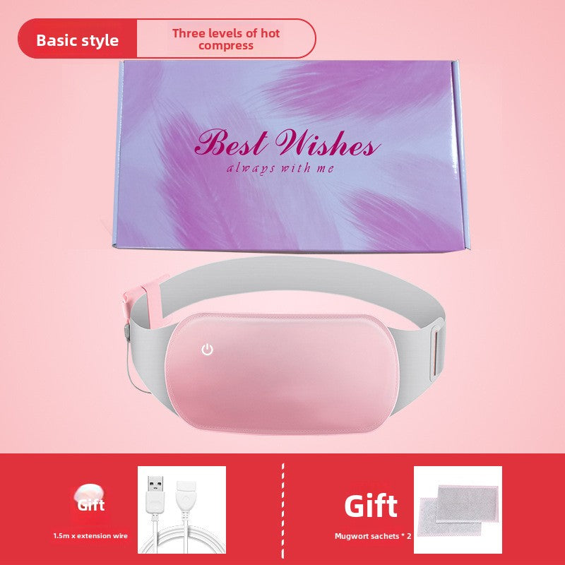 Vibrating Heating Waist Belt with Temperature Control