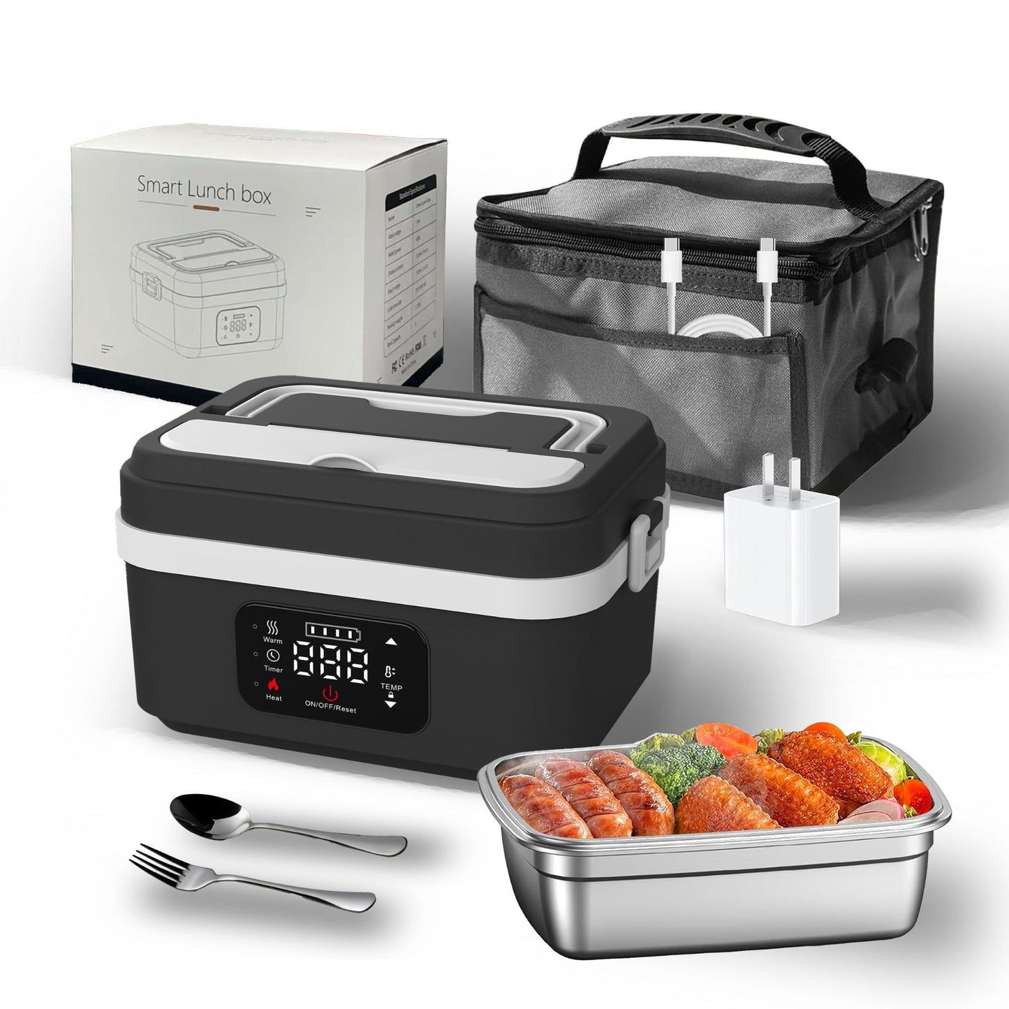 Portable Insulated Lunch Box
