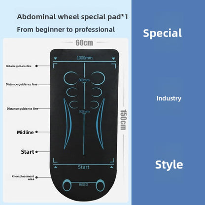 Smart four-wheel ab wheel