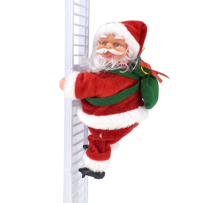 Electric Climbing Santa Claus Christmas Toy