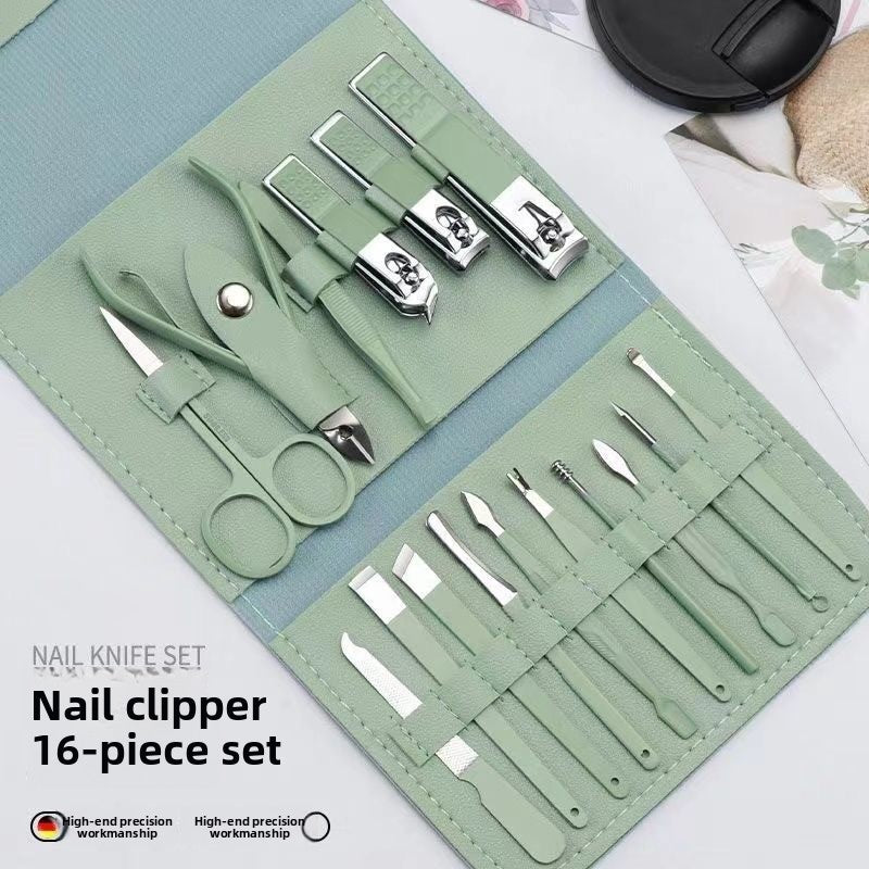Stainless steel nail clipper set