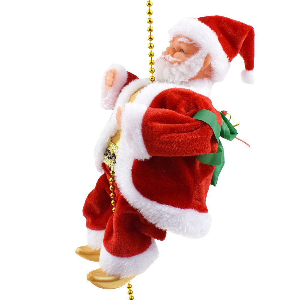 Electric Climbing Santa Claus Christmas Toy