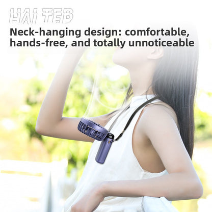 Mini portable foldable rechargeable fan