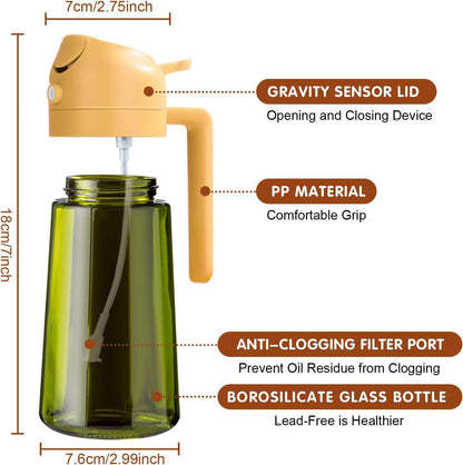 Oil Pot Kitchen Household Oil Spray Bottle