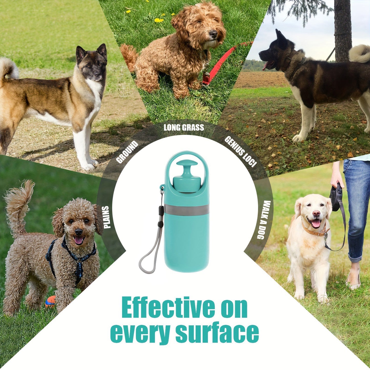 Portable pet poop picker