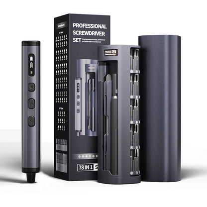 Precision Rechargeable Electric Screwdriver Kit