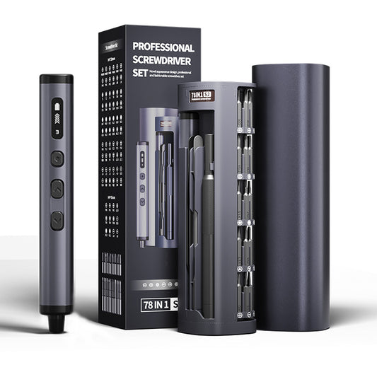 Precision Rechargeable Electric Screwdriver Kit