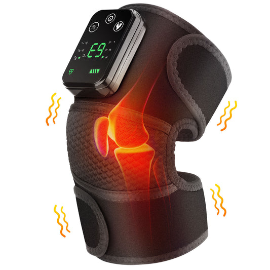 Button Controller Heating Vibration Knee Pads