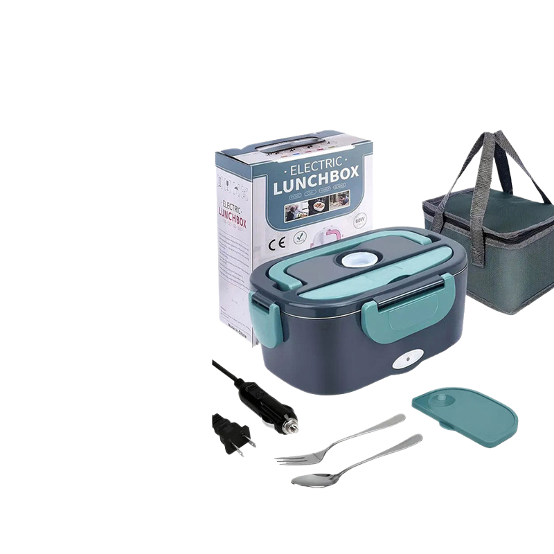 Multi-functional vehicle-mounted electric heating lunch box