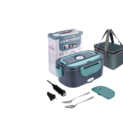 Multi-functional vehicle-mounted electric heating lunch box