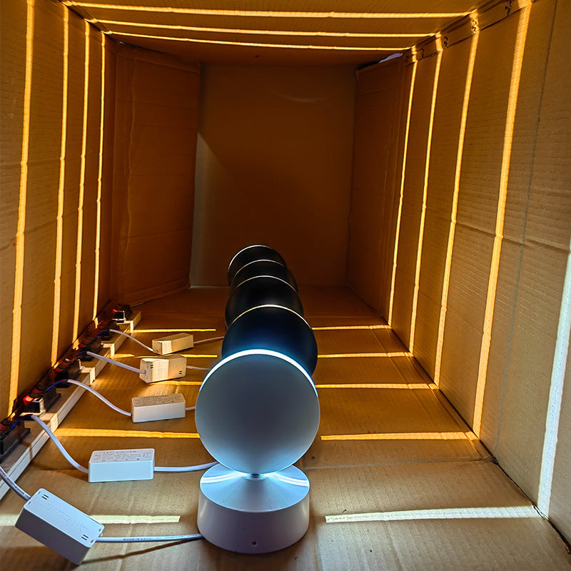 Rotatable LED Wall Lamp with Multiple Color Temperatures