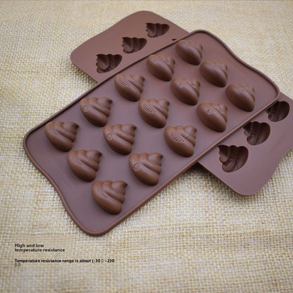 Silicone Poop Shape Baking Mold