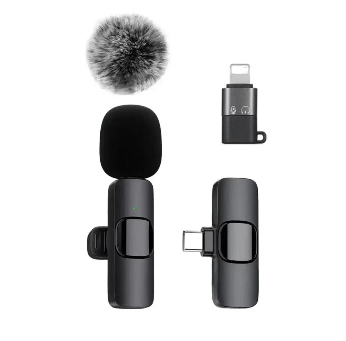 Wireless Lapel Microphone with Bluetooth