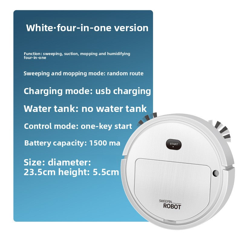 Intelligent Sweeping Robot with USB Charging