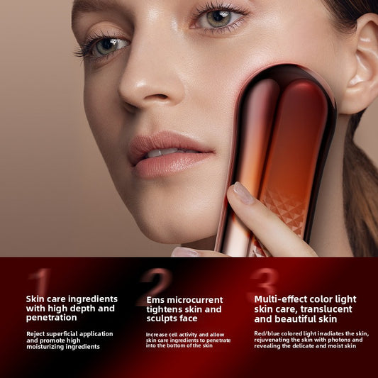 Microcurrent beauty device