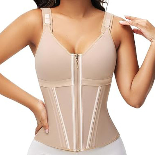 Waist-shaping and abdomen-tightening shapewear