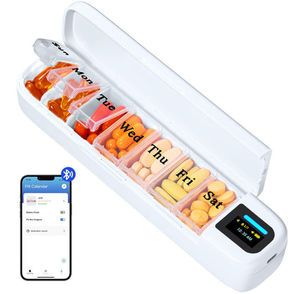 Electronic packaging medicine box