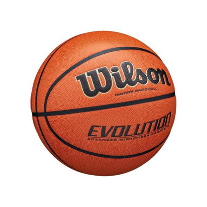 Wilson Evolution Official Game Basketball 29.5" All Seasons Advanced Microfiber Composite Indoor Game Ball