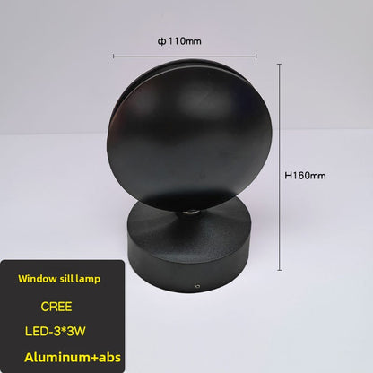 Rotatable LED Wall Lamp with Multiple Color Temperatures