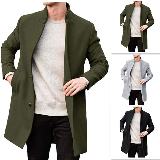 woolen men coat