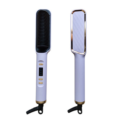 Lcd Hair Straightening Comb
