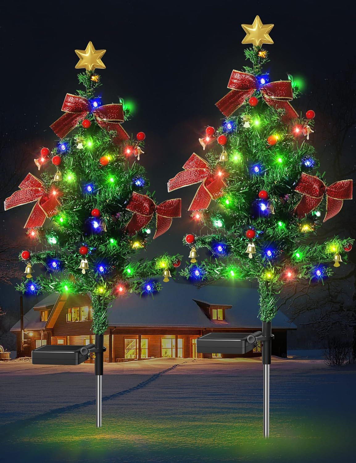 Product Title: Solar Christmas Tree Lights