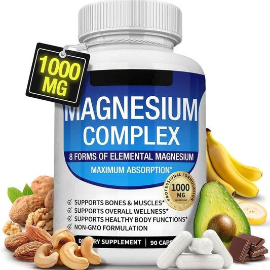 Magnesium complex capsules
