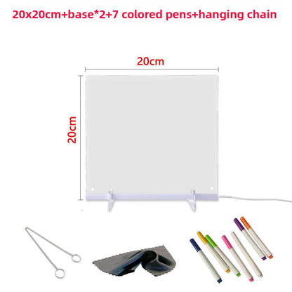 Fluorescent board display sign