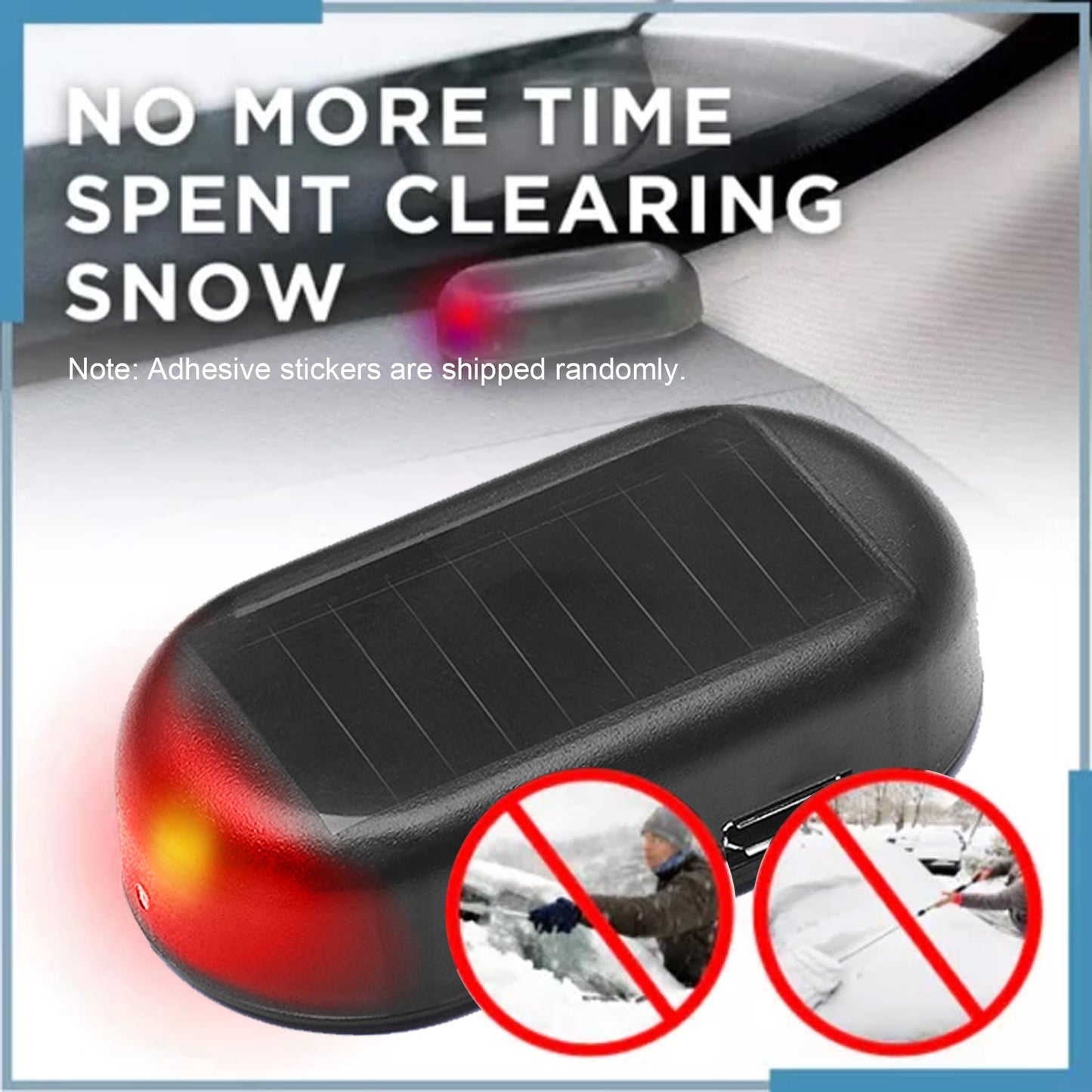 Anti-freezing and anti-snow device