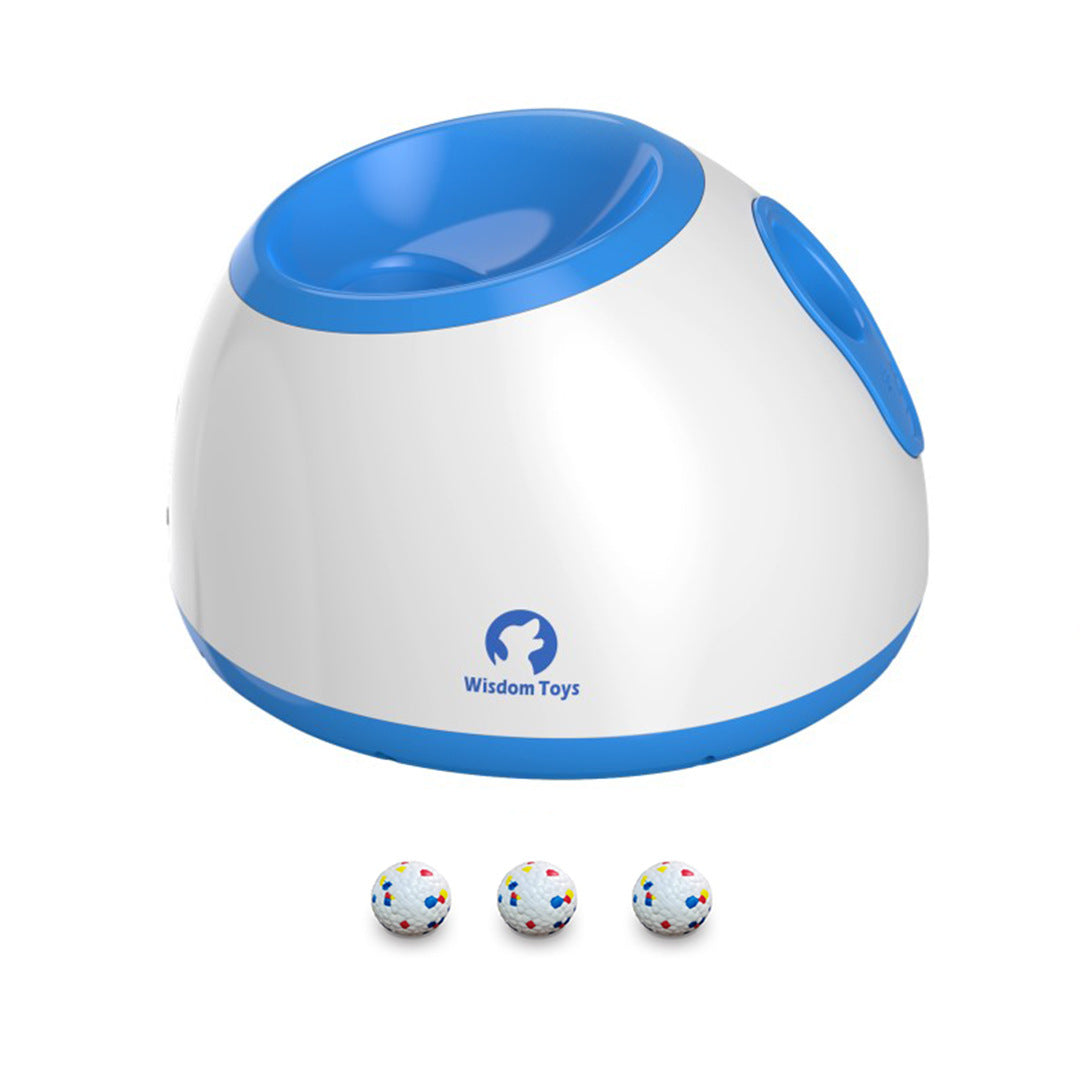 Pet dog toy ball machine