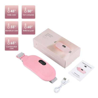 Electric heating massage belt