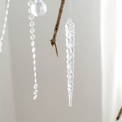 Christmas Tree Decoration Snowflake Pendant