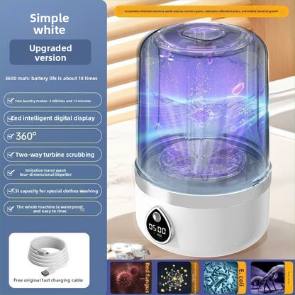 Wireless mini washing machine