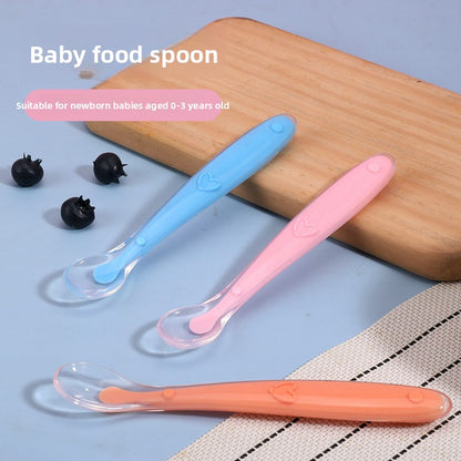 ?MOQ?5?Baby silicone spoon