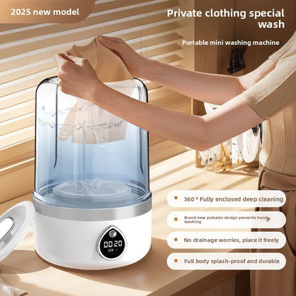 Wireless mini washing machine
